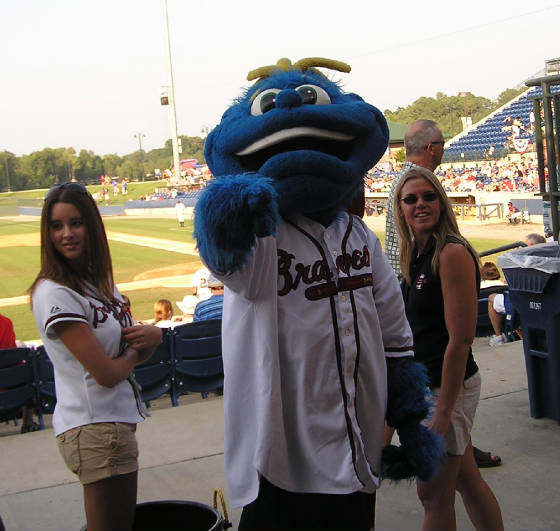 Romey, The Rome Braves Mascot